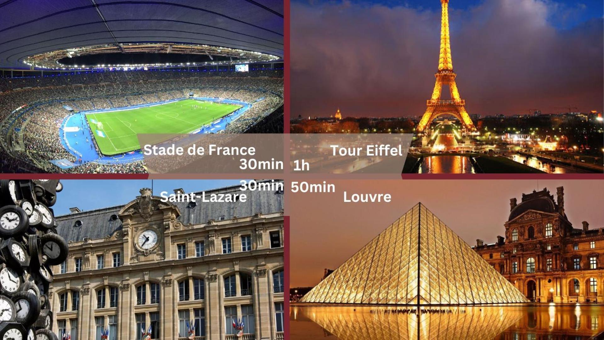 Destiny Appart' Paris -Beauvais-Orly- Podcasts- Stade De France Stains Exterior photo